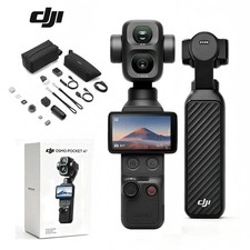 DJI Osmo Pocket Four Pro 4P Vlog Creator Combo Handheld Stabilizer 103GB