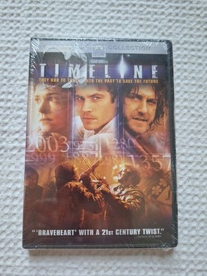 Timeline (DVD 2003 W/S) Gerard Butler/Paul Walker NEW Sealed Free Shipping  !!!