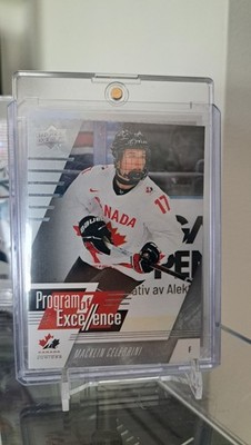 2024 Upper Deck Team Canada Juniors Program of Excellence Macklin Celebrini