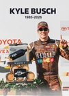 KYLE BUSCH NASCAR LEGEND MEMORIAL FRIDGE MAGNET 5" X 3.5"