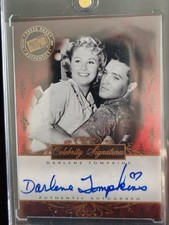 2008 Elvis Presley Press Pass Darlene Tompkins Auto!!!