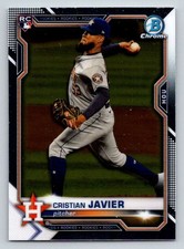 2021 Bowman Chrome #80 Cristian Javier (ref 199177)