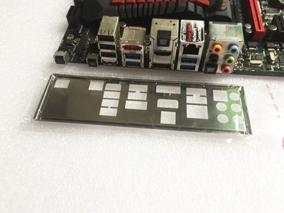 Backplate For   M5F Maximus V Formula Motherboard IO   plate i/o *gb