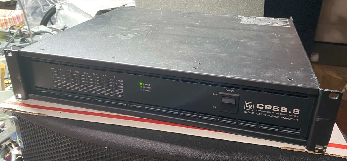 Electro-Voice CPS 8.5 500W per Channel 8-CH Power Amplifier | eBay