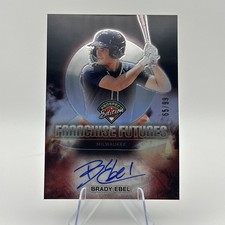 2025 Prospect Ed. - Franchise Futures auto Brady Ebel #FFS-BE Red /99 (AU, RC)