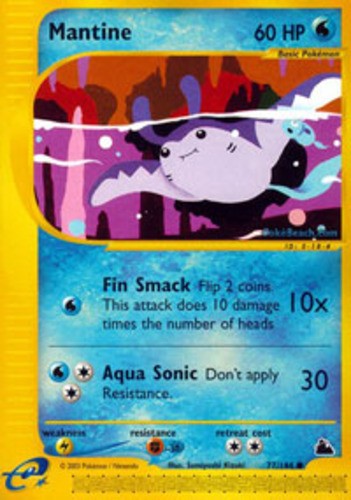 Mantine - 77/144 - Common - NM - Skyridge