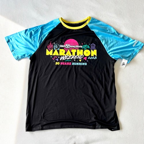 Disney World RunDisney Marathon Weekend 2023 SHIRT MED M Spirit ** NEW ** NWT - 第 1/2 張圖片