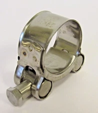 NEW (10) PACK 29-31 MM (1.14-1.22 IN.) HD 304 STAINLESS STEEL T-BOLT HOSE CLAMP 