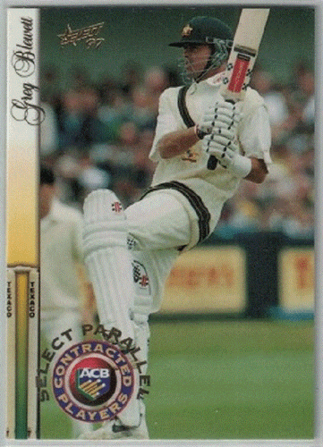 1997-1998 SELECT CRICKET PARALLEL CARDS INDIVIDUAL CARD SALE. - Picture 17 of 19