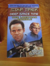 BOOK S/C STAR TREK DEEP SPACE NINE THE LAERTIAN GAMBLE  #12  1995  ** MUST SEE