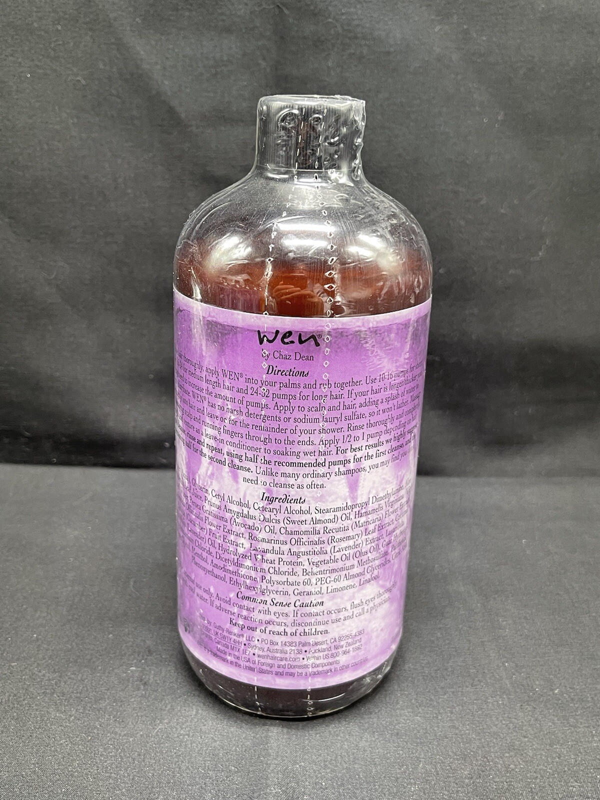 WEN Cleansing Conditioner Lavender 16 oz Shampoo Hair Chaz Dean NEW SEALED