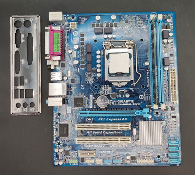Mainboard Gigabyte GA-H61M-S2PV Sockel 1155, Intel Core i3-3220, 4GB DDR3 RAM