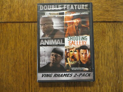 Double Feature: Animal, Shooting Gallery - Ving Rhames - 2005 DVD VERY GOOD!!!