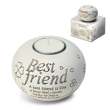 Said with Sentiment Tealight Holder - Best Friend