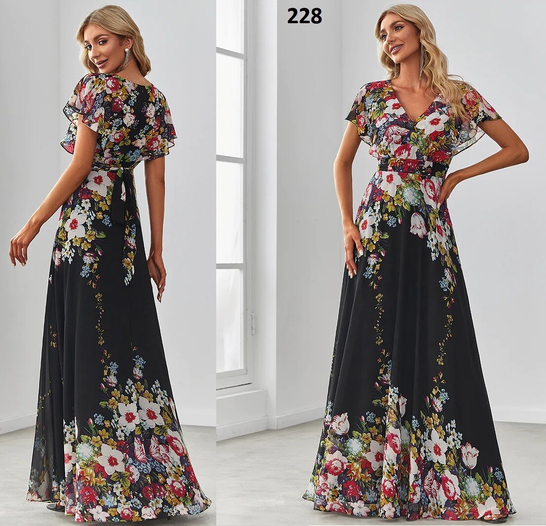 Vestido Fiesta  largo dama boda madrina ceremonia noche talla 38 stock tienda 