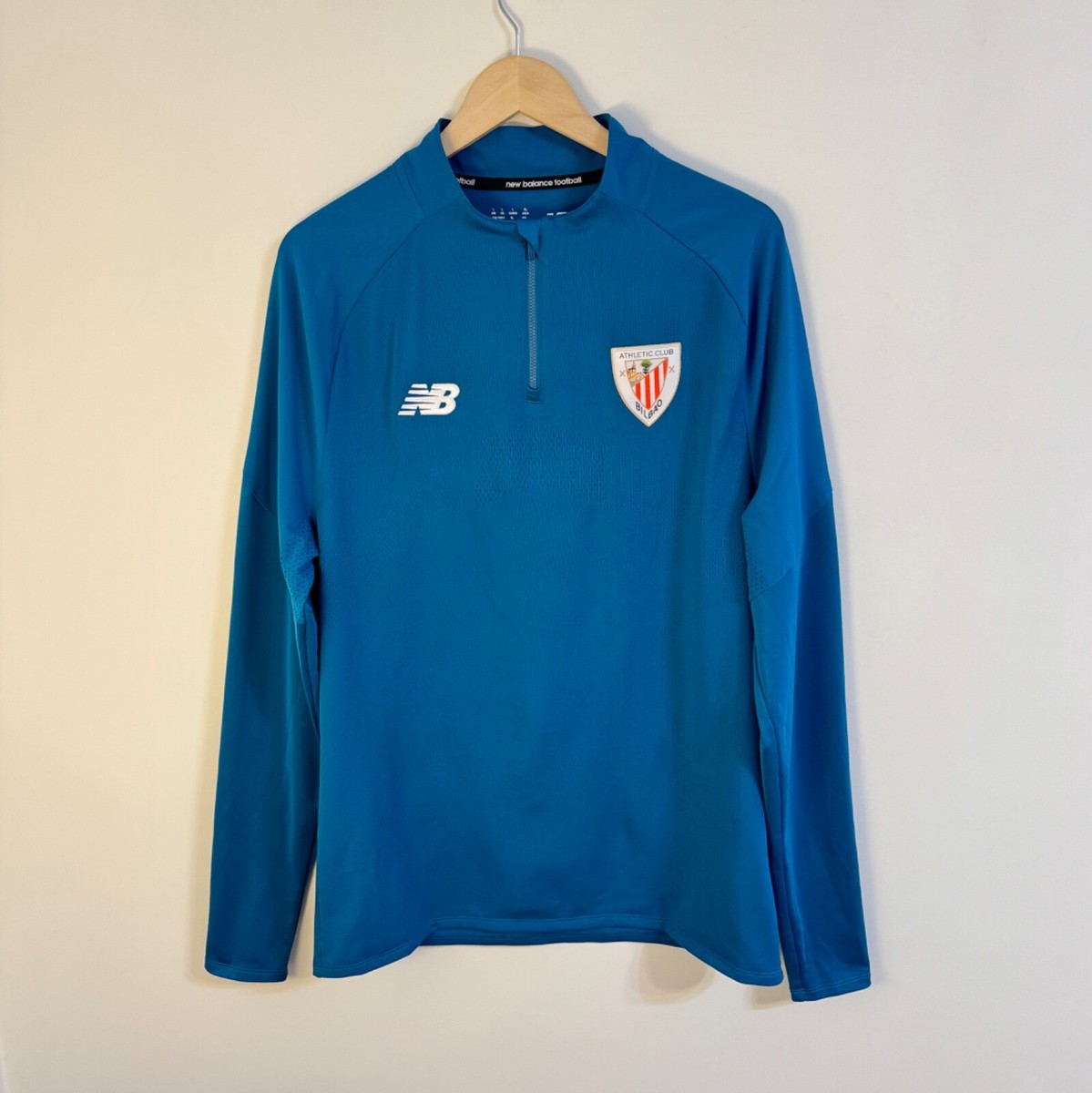 Athletic Bilbao Player Issue Training Drill Top 1/4 Zip New
