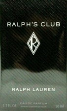RALPH LAUREN RALPH'S CLUB EAU DE PARFUM SPRAY FOR MEN 1.7 Oz / 50 ml BRAND NEW 