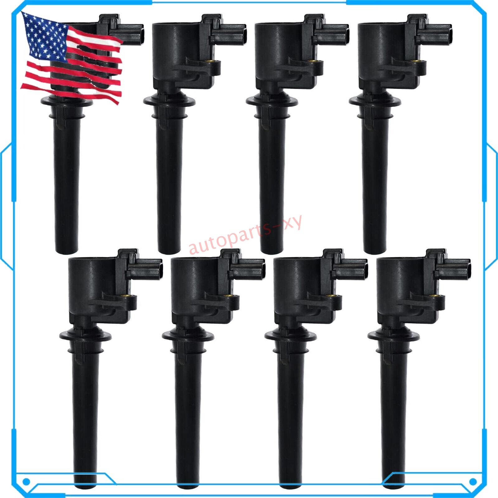 8x Ignition Coils for Aston Martin DB9 Vantage Coupe Volante AM6U5 AM05 AM15 US
