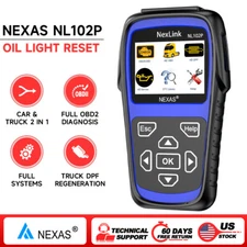 NL102P Heavy Duty Truck Car OBDII Diagnostic Scanner Tool DPF Regen Oil Reset