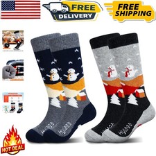 Thermal Ski Socks for Boys and Girls - Full Cushioned, Arch Support - Medium