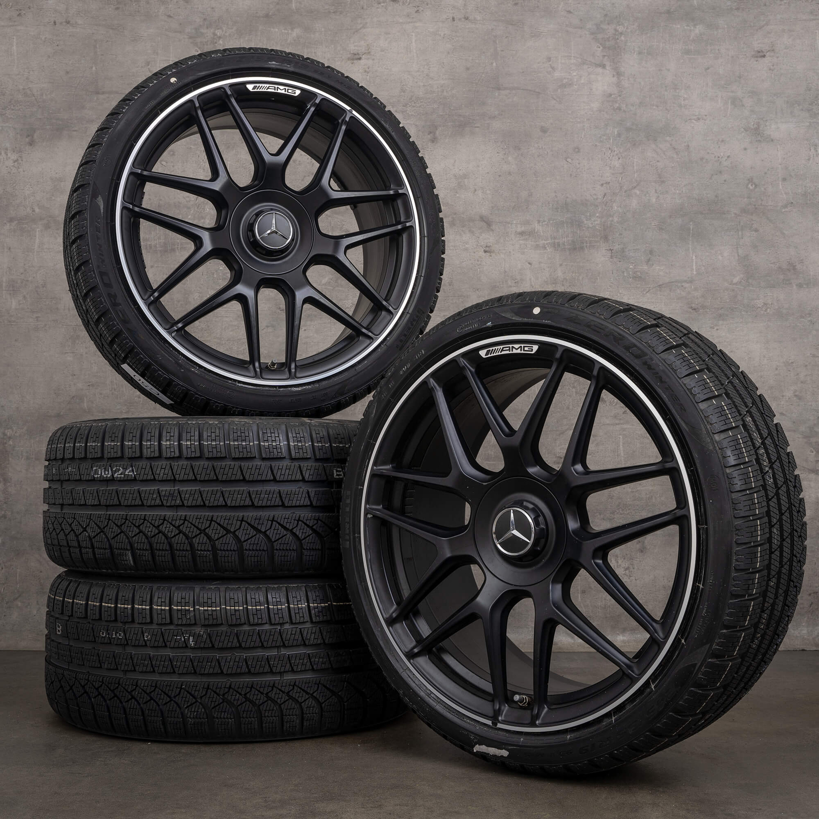 AMG A45 CLA45 W177 X118 C118 pneumatici invernali cerchi da 19 pollici...