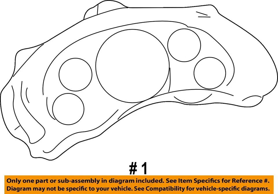 Medidor de velocímetro usado se adapta a: Chevrolet Blazer s10/jimmy s15 2004 clúster de EE. UU. 4,3 L Foto 3 de 4
