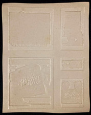 MALTESE FALCON Original Movie Ad Mat Printing Plate Humphrey Bogart Film Noir