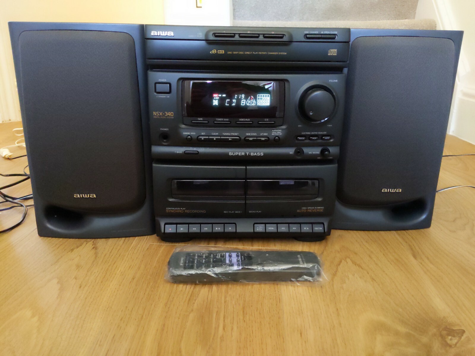 aiwa hifi music system