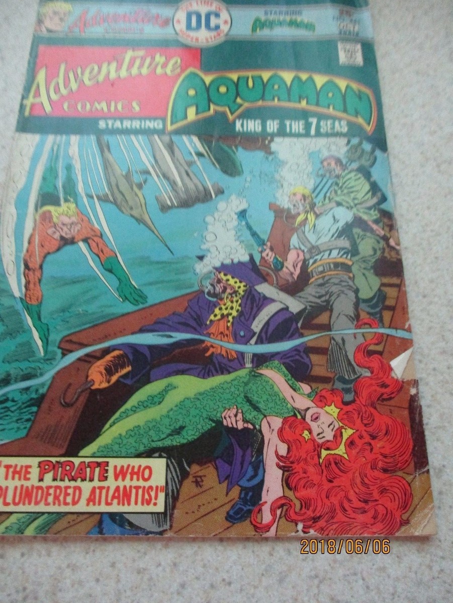 Adventure Comics Aquaman # 441 DC VF 1975 | eBay