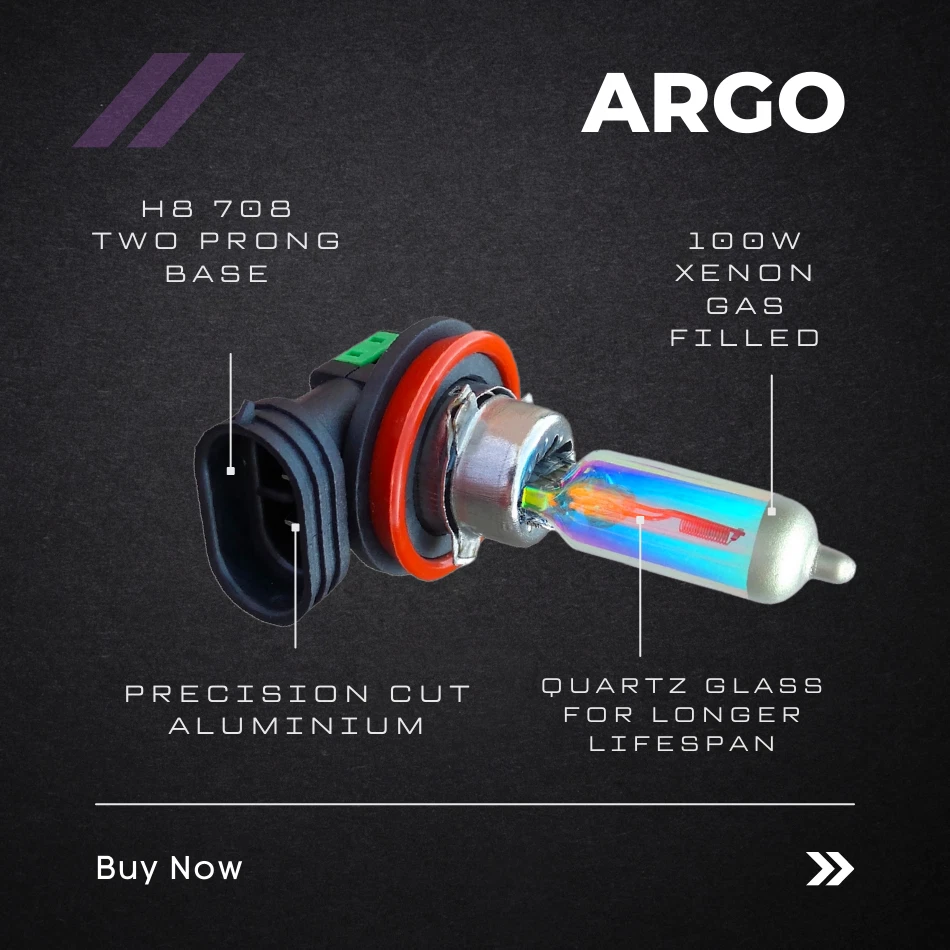 H8 Xenon White 100w Car Weather 708 Headlight Bulbs Fog Light Lamps DRL Hid 12v - Image 3 of 4