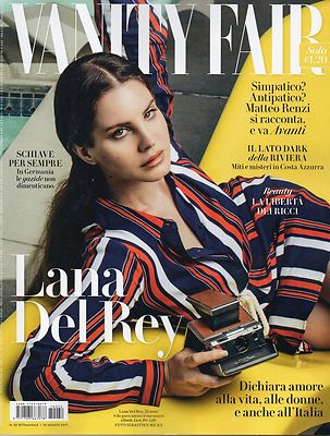 VANITY FAIR ITALY Lana Del Rey Finn Jones Shania Twain Tim Roth Elvis Presley 