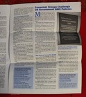 1-OFF- 1999 Farm Aid Fan Club Newsletter Volume IX, NO 2 UPDATE on Biotechnology — photo 10