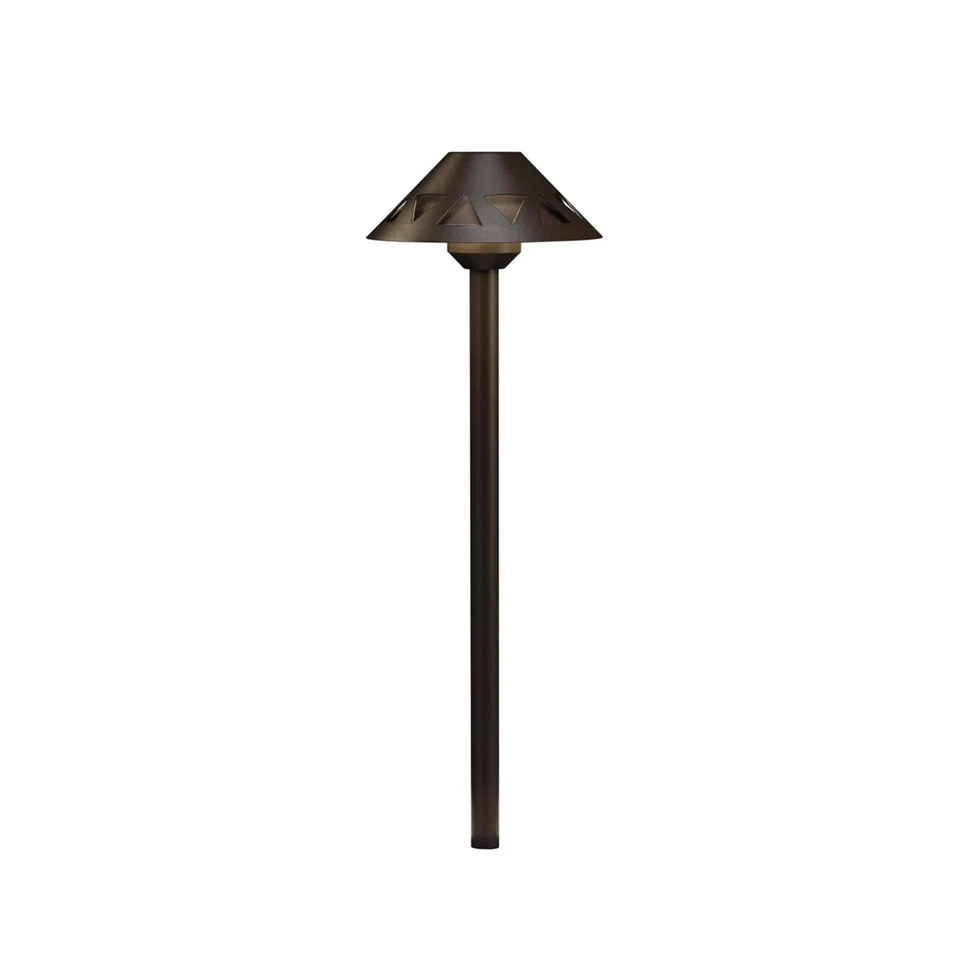 Kichler 16122AZT27 - Overlay 21" LED Path Light - 2700K - Architectural Bronze - Image 2 of 3