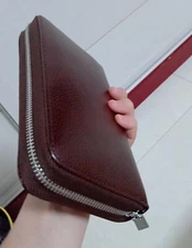 Mens Leather Large Capacity Credit ID Card Holder RFID Blocking Security Wallet