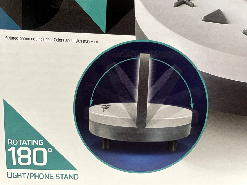 LED dome Lamp w/ wireless phone charger & HD Audio Speaker - Image 4 of 4