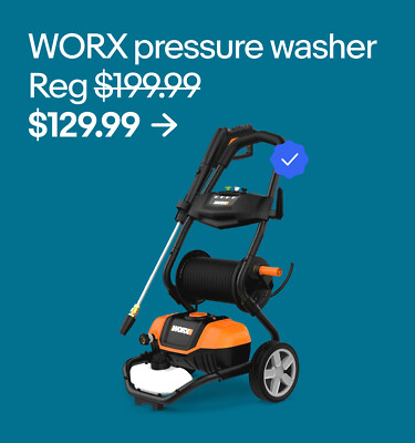 WORX pressure washer