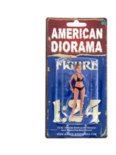 April Bikini Girl American Diorama 38268 1:24 3"