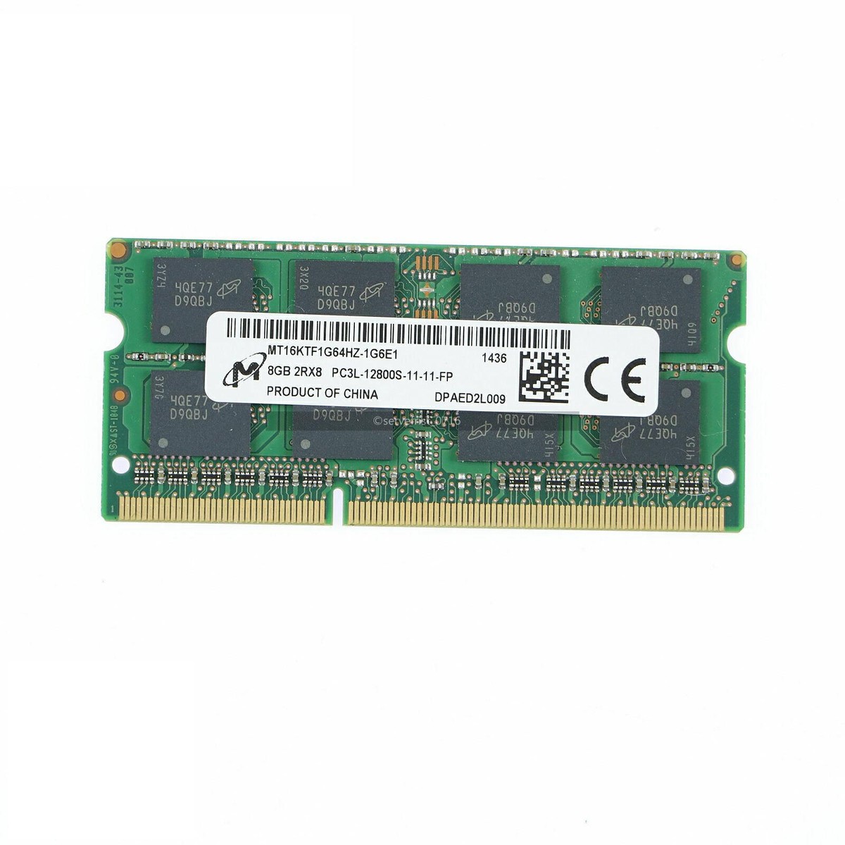 8GB 16GB 2Rx8 DDR3/L 1333 MHz 1600 MHz 204pin Sodimm Laptop Memory
