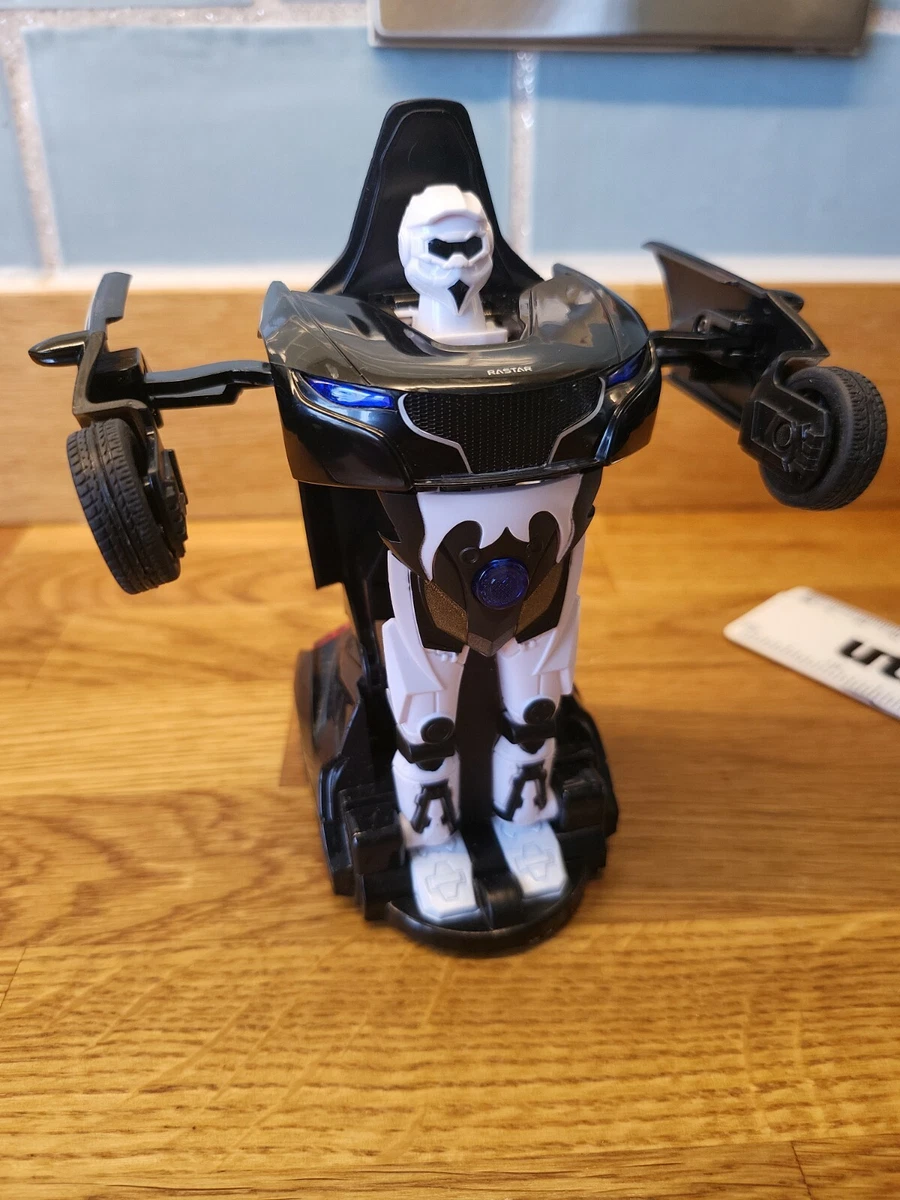 Rastar 1 32 RS Police Alloy Transformer Car Robot Toys Model 61800