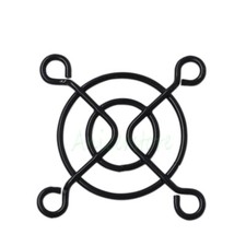 10pcs 40mm Grill Finger Protective Guard VGA GPU Cooling Fan Steel Mesh Black