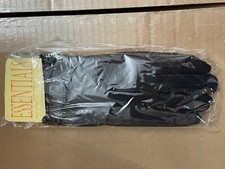 NEW BLACK   HORSE SHOW RIDING GLOVES ADULT SIZE M PIMPLED