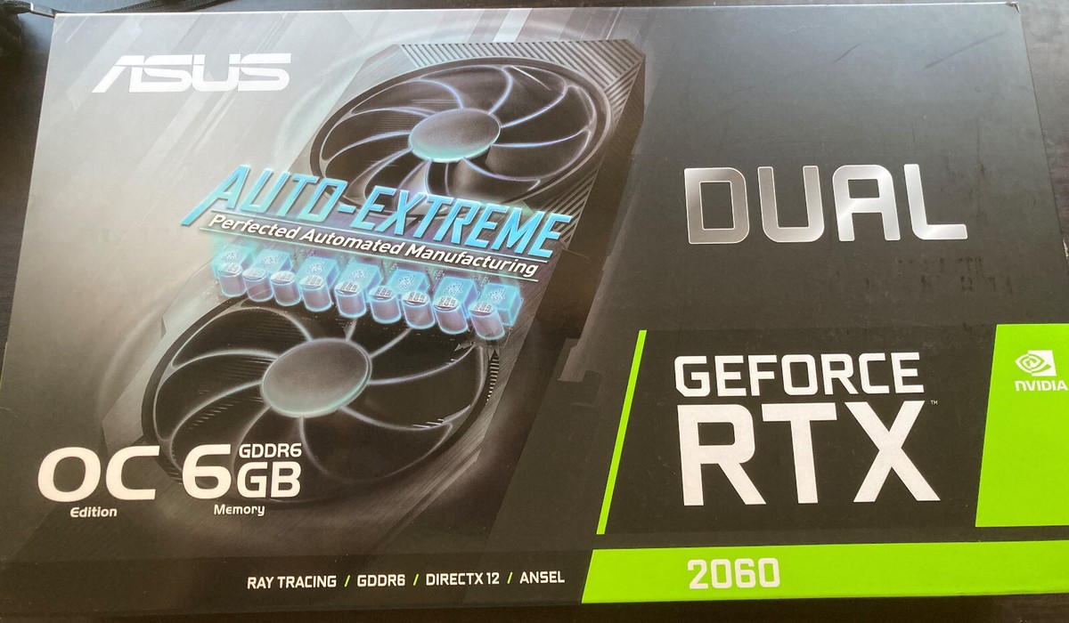 （新品）ASUS DUAL GeForce RTX 2060 OC 6GB Amazon.com: ASUS GeForce RTX 2060 Overclocked 6G GDDR6 Dual