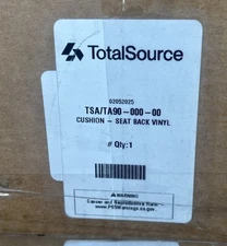 Total Source Seat Cushion Back Vinyl TSA / TA 90-000-00 90-000-00 P10022