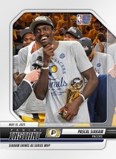 2025 Panini Instant Pascal Siakam ECF MVP #625 Pacers