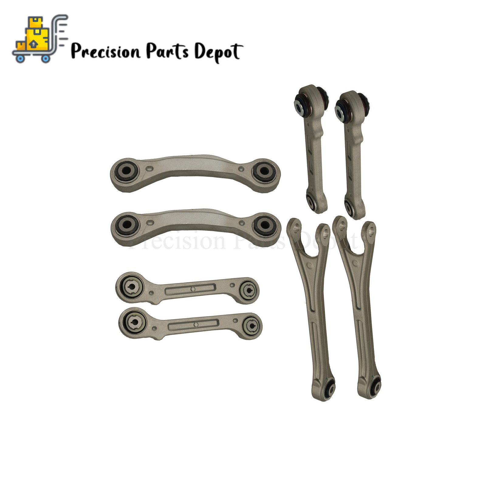 NEW 8PCS Fit 2017+ Maserati Levante Rear Suspension Control Arm Kit US