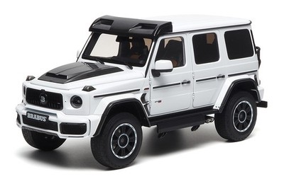 Almost Real 1:18 BRABUS G-CLASS G 63 4x4 DIAMOND WHITE 2023 Modellauto - 860542