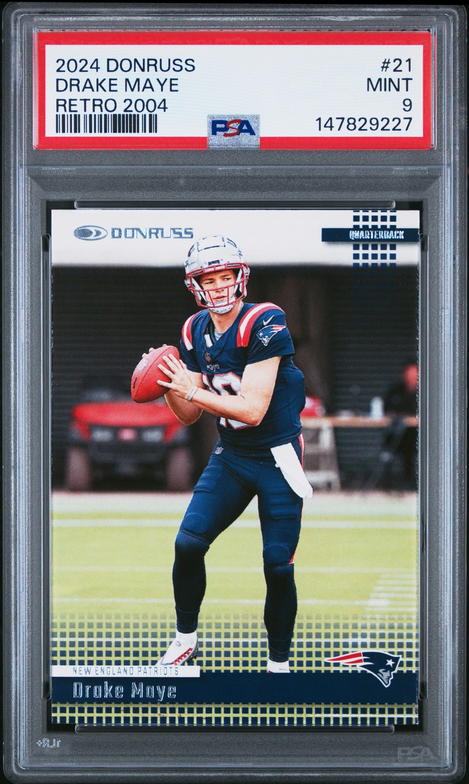 2024 PANINI DONRUSS RETRO 2004 #21 DRAKE MAYE PSA 9