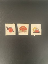 Vintage Halloween Temporary Tattoos 4 packs NOS 16 Total Tattoos