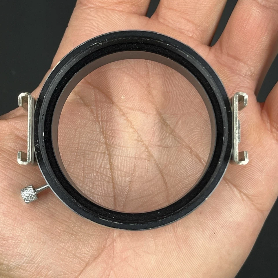 MACRO ADAPTER with 2 FLASH METAL SHOES ROTATING MOUNT 55mm SIZE by SPIRATONE - Image 2 of 4