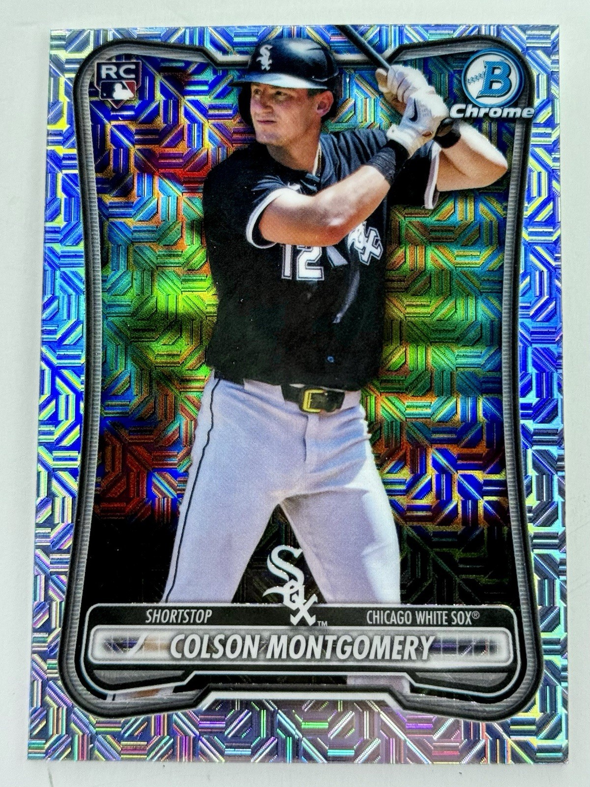 2026 Bowman Chrome Colson Montgomery RC Mojo Refractor #68 Chicago White Sox
